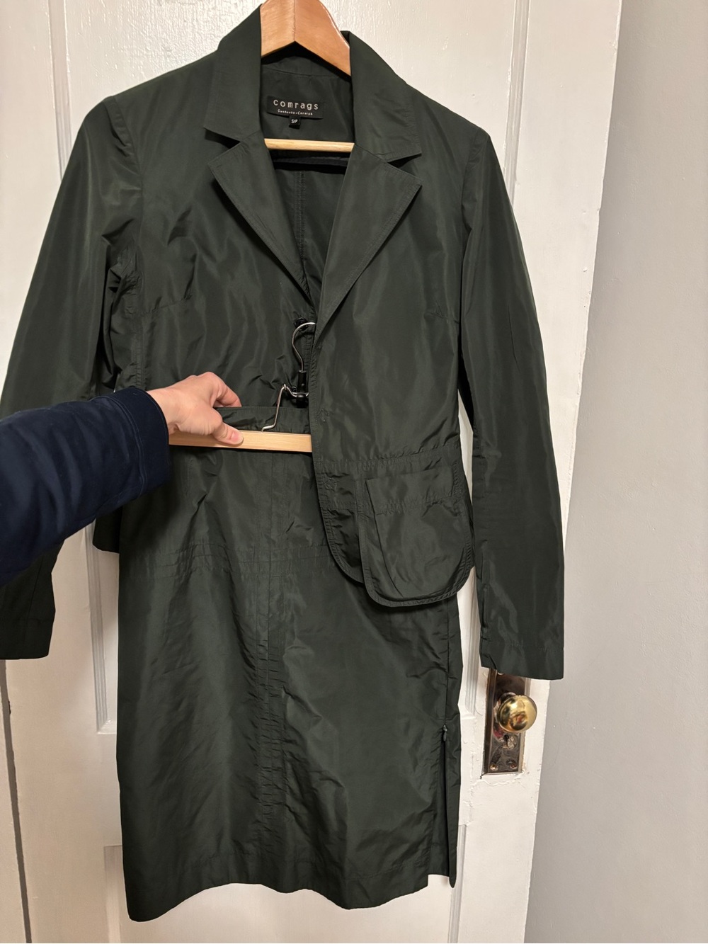 Comrags Skirt Suit — Dark Green Lightweight